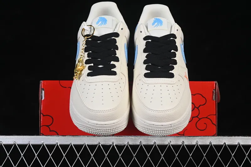 All Categories Nk Air Force 1 Air Force Series Nk Air Force 1 Low Air Force Low Nike Air Force 1'07 Low Co-branded Year of the Horse limited color splicing silk Air Force 1 low-top casual sneakers FV3694-100